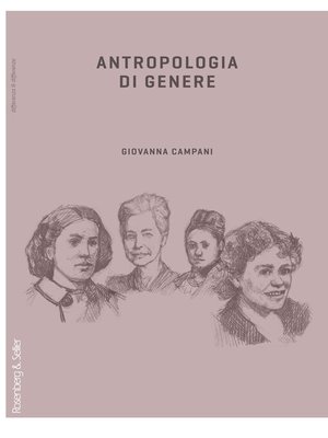 cover image of Antropologia di genere